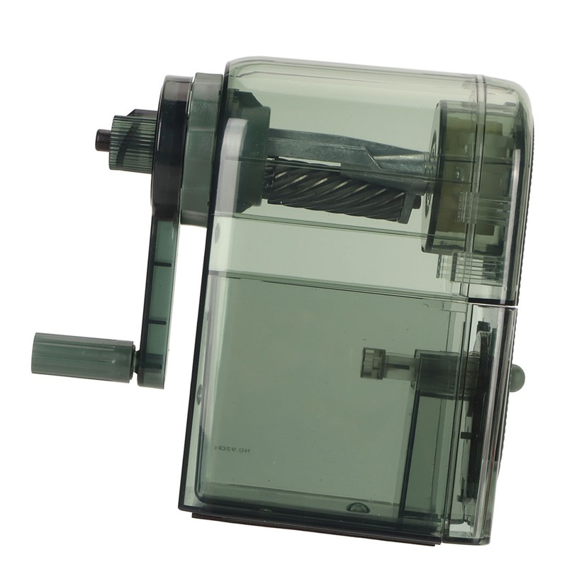 Manual Pencil Sharpener 7 Speeds Adjustable Pencil Tips Portable Handheld