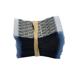 Supplement and Supply 45 x 23 mm Printed Clear Perforated Shrink Band for Liquid Bottles of Many Types [Sealed for Your Protection] Fits 3/4" to 1" Diameter - Pack of 250