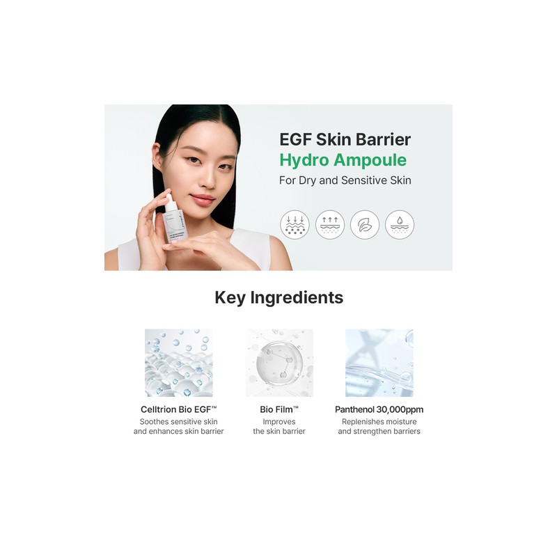 zipiderm [zipiderm]EGF Skin Barrier Hydro Ampoule 30ml