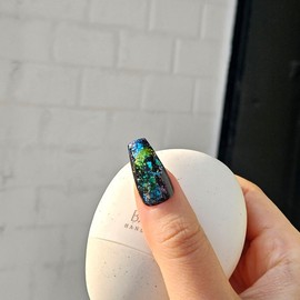 Galaxy handmade nail tips - Ballerina S / 갤럭시 수제네일팁 - 발레리나S