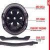 CORE Protection Street Helmet Skate/BMX/Bike/MTB/Scooter - Stealth/Black, XS/S