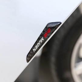 Door Guard Mugen Ascot Insight Avancier Integra Airwave Crossroad City Civic Type R Jazz HR-V CR-X Carbon Collision Prevention Door Protector (Mugen)