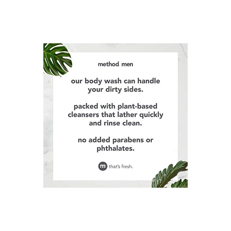 Method Method Mens Body Wash, Shower Gel and Body Soap