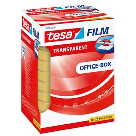 tesa UK Film 10x TRANSPARANT 66M x 15MM, Clear