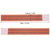 X AUTOHAUX 4pcs Reflective Bands for Arm Cycling Reflective Armbands
