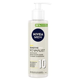 NIVEA MEN MENMALIST Shaving Cream (1 x 200 ml), Shaving Cream with Light and Biodegradable Formula, Men's Care for All Skin Types