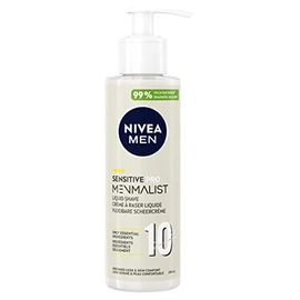 NIVEA MEN MENMALIST Shaving Cream (1 x 200 ml), Shaving Cream with Light and Biodegradable Formula, Men's Care for All Skin Types