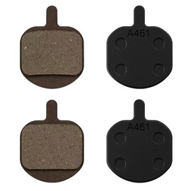 2 Pairs Semi-Metallic Disc Brake Pads, Compatible with Sole, MX2, MX3, MX4, MX5, CX5