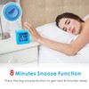 Plumeet Digital Alarm Clock Kids with Snooze and Nightlight -