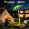 Innonly 7FT Lighted Palm Tree for Outside Patio, APP &