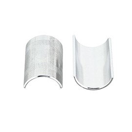 Alta Bicycle Handle Bar Shims, Multiple Sizes & Colors. (Silver, 22.2mm/25.4mm)