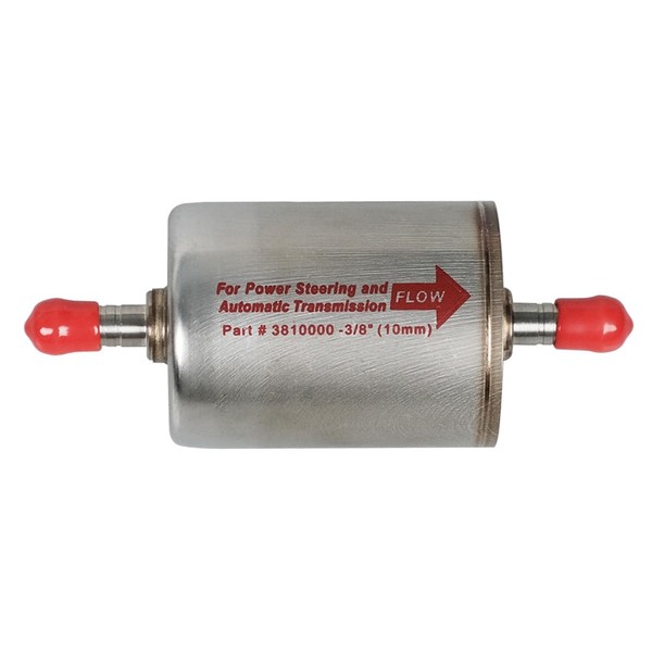 3810000 3/8" Inline Magnetic Transmission Power Steering Filter Replace 58953