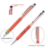 6 Pcs Stylus Pen Crystal Capacitive Ballpoint Pen Diamond Retractable