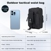 koolehaoda Tactical Molle Phone Pouch,Universal EDC Pouch Utility Gadget Belt