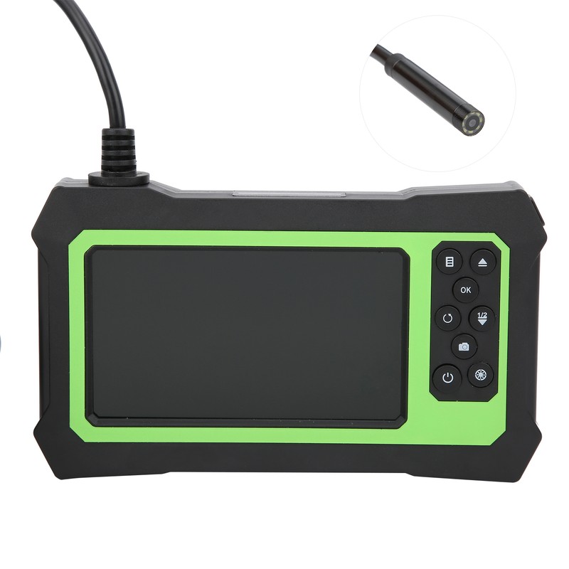 4.3in Digital Inspection Endoscope Camera HD 1080P 8LED IP67 Waterproof