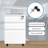 2Pcs Cabinet Lock Zinc Alloy Furniture Drawer Wardrobe File Lock