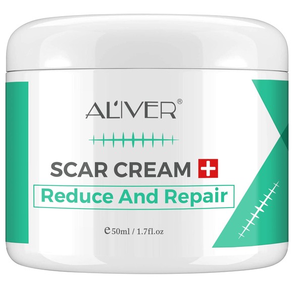find back Scar Cream for Surgical Scars, Acne Scar Treatment, Scar Gel for Old Scars & New Scars, Face, Scar Away, Reduces Scars Appearance, Scar Removal Cream, 1.7 Fl.Oz