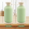 JRSHIRLEYLTD Squeeze Bottles 200 ml Refillable Plastic Travel Containers Empty