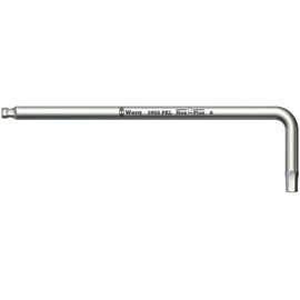 3950 Stainless Steel Hex Key 022703_1361 Opposite Side 3.0 / Total Length 4.8 inches (123 mm)