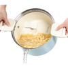 MICHELANGELO Pasta Pot with Strainer Lid - 6 Quart Cooking