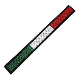 V0001T 01 Italy Italia Embroidered Patch to Shirt, Uniform, Kimono, Vest Bike, Iron or Sew