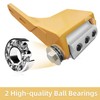 ZEIMAL Log Peeler,Log Debarking Tool,Chainsaw Attachment for Wood Debarking,Chainsaw Accessories,Timber