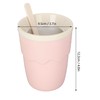 Slushie Cup 200ml Easy Operation Durable PP Aluminium Light Portable