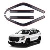 SAOKNCE 4 Pieces in-Channel Extra Durable Rain Guards Fit for