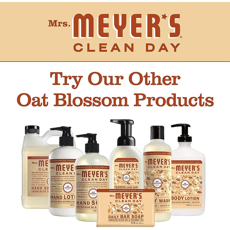 MRS. MEYER'S CLEAN DAY Hand Soap, Made with Essential Oils,