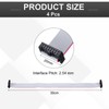 sourcing map 4 Pcs IDC Flat Ribbon Cable, 2.54mm Pitch