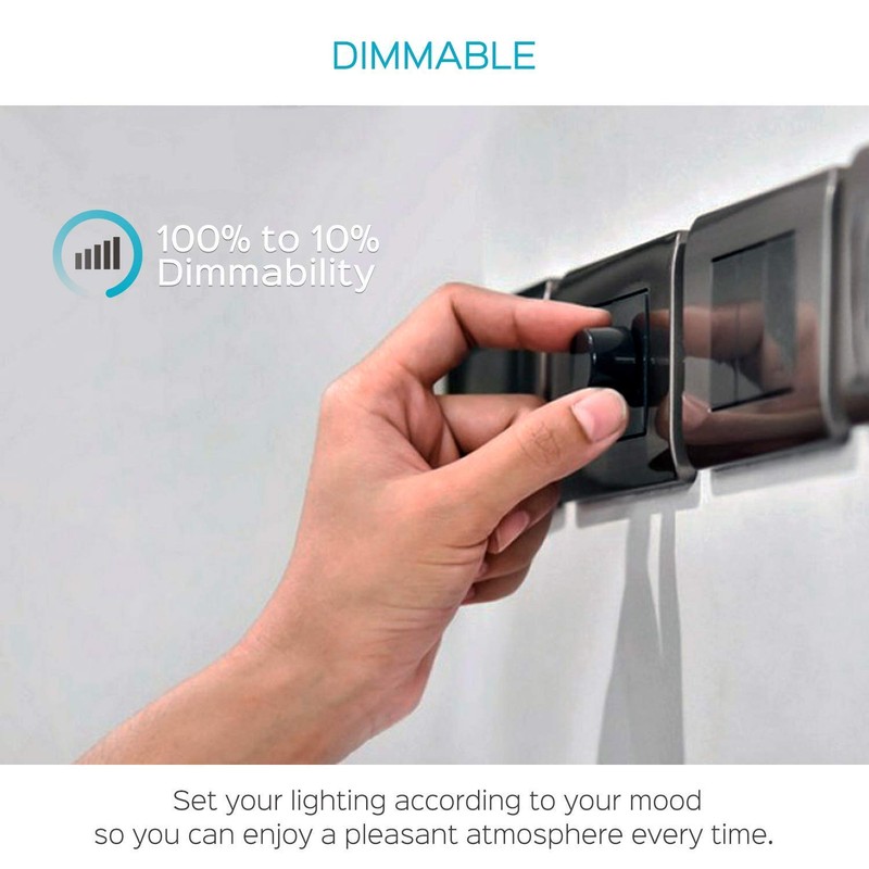 Leools Dimmable Edison Led Tubular Bulb T10,4W Vintage Led Filament