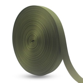 Tree Tie Green Tree Stake Ties Plant Garden Tie Webbing Strap Plant Supports Garden Stake Straps for Outdoor Use Staking Guying Plant Support (72 Feet x 1 Inch)