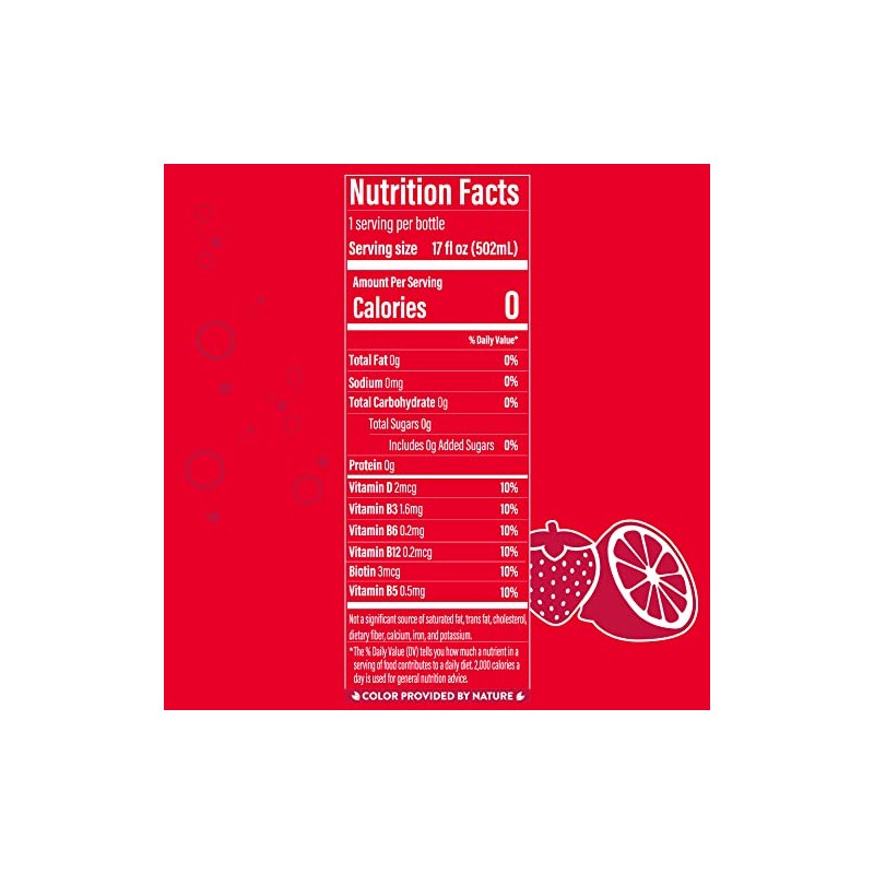 Vita Ice Strawberry Lemonade, 12 Pack, 17 oz. Bottles