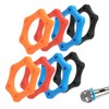 AOEVUIR 8 Pcs Gummi Anti-Rutsch-Roller-Schutz für Handheld Wireless Mikrofon