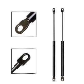 MYSMOT 4037 Qty(2) Universal Lift Supports Shocks Struts Arms Prop Rod Dampers Gas Springs Extended Length 10" Compressed Length 6.75" 60 Lbs / 267N 10.2mm Eyelet Ends, SG459003