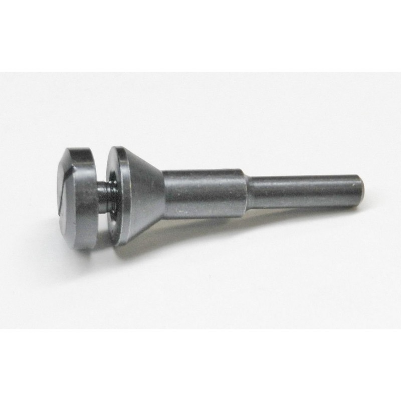 Wheel Adapter 1/4” Shank Screw Lock Bell Head Mandrel 3/8"-1/2"
