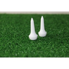 LALOCAPEYO 50 Pcs New Golf Studs Plastic Mushroom Studs Golf Tees Limit Ball Studs Ball Holders 35mm Golf Seat Accessories Iron Rods Practice Tools Made of Plastic Light and Strong