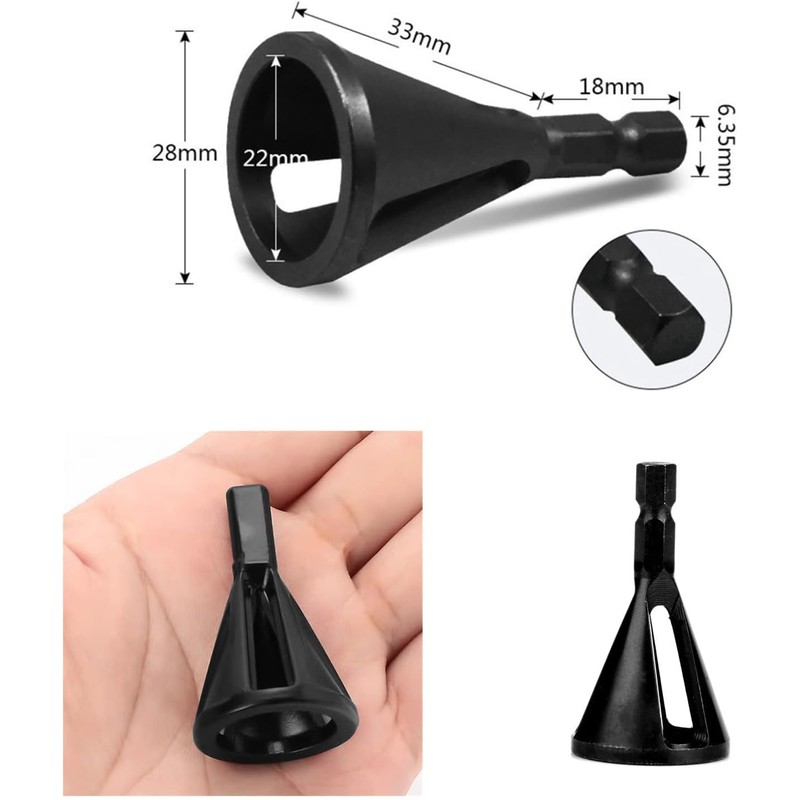 Deburring External Chamfering Tool, Chamfer Tool Deburring External Drill High