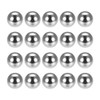 sourcing map G25 Precision Chrome-Plated Steel Bearing Balls 10 mm
