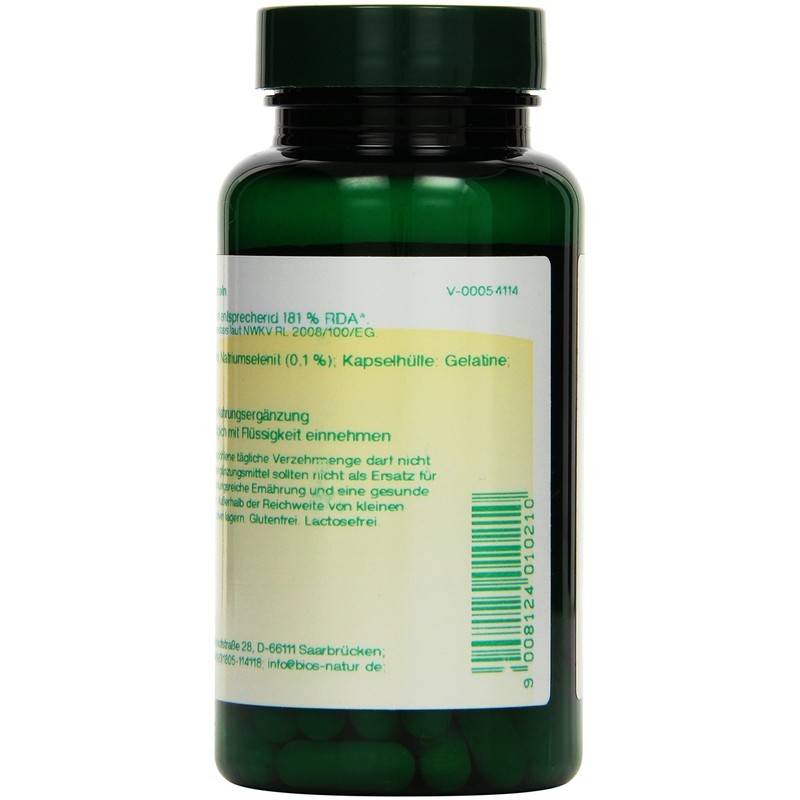 Bios Selenium 100 μg, 100 Capsules, Pack of 1 (1