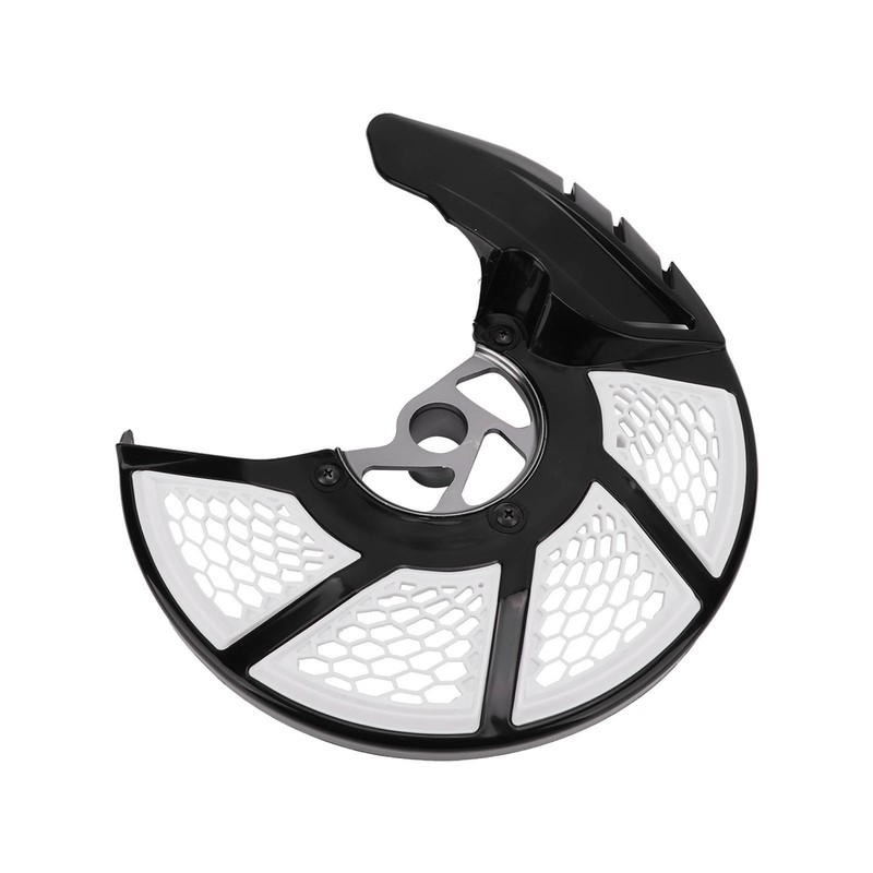 White Front Brake Disc Guard Cover Protector Motorcycle Accessories Replacement