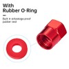 Tire Valve Stem Caps,Wheel Caps Compatible with Metal Air Valve