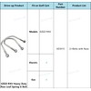 EZGO Heavy Duty Rear Leaf Spring U Bolt for RXV