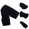 EXCEART Double Shoulder Brace Stability Compression Sleeve Back Shoulder Support