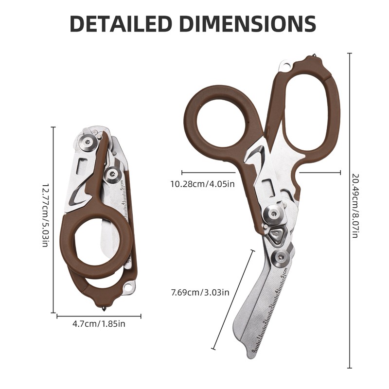 Trauma Shear Multi functional Pliers Tool Outdoor Camping Tools Emergency
