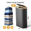 Foluck Slim Laundry Hamper, 60L Waterproof Narrow Laundry Basket with