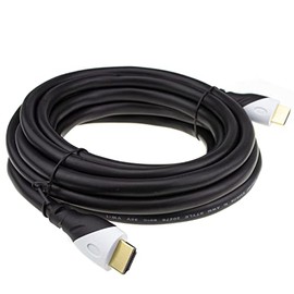 kenable Certified Ultra High Speed HDMI 2.1 Cable 8K@60/4K@120 48Gbps White Plug 4m [4 metres]
