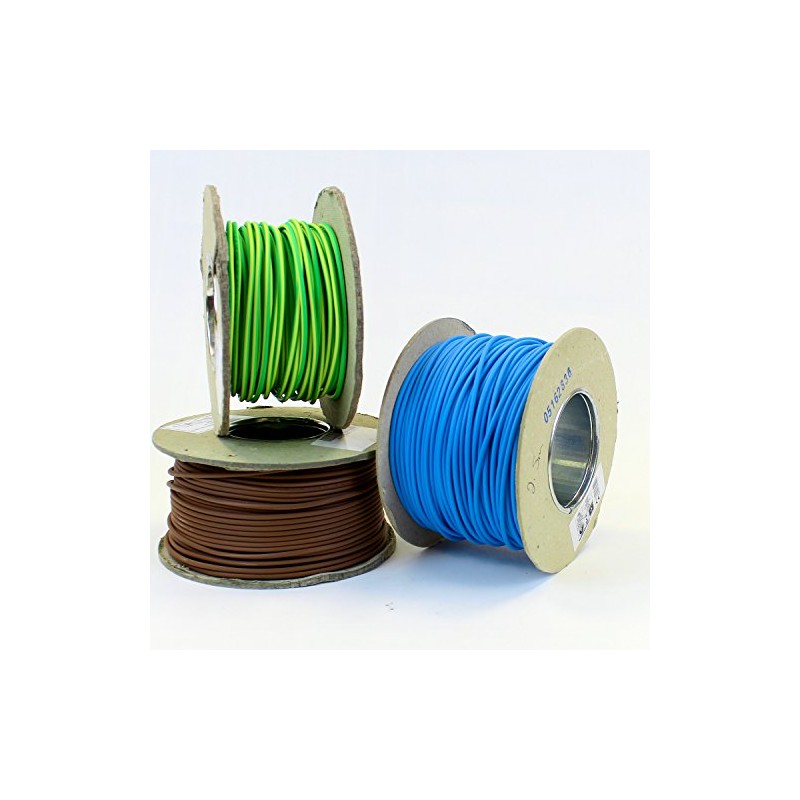 6 mm Single Core Conduit Cable 6491X Blue & Brown
