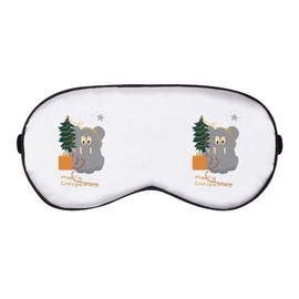 'Elephant Delivering Christmas ' Sleep/Travel Eye Mask (EY00025050)