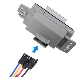 Anxingo 89018778 AC Blower Motor Resistor With Harness Replacement for Chevy Silverado Tahoe Suburban GMC Sierra Yukon AC Heater Control Module 15 81773 89019351 1581773 15-81773